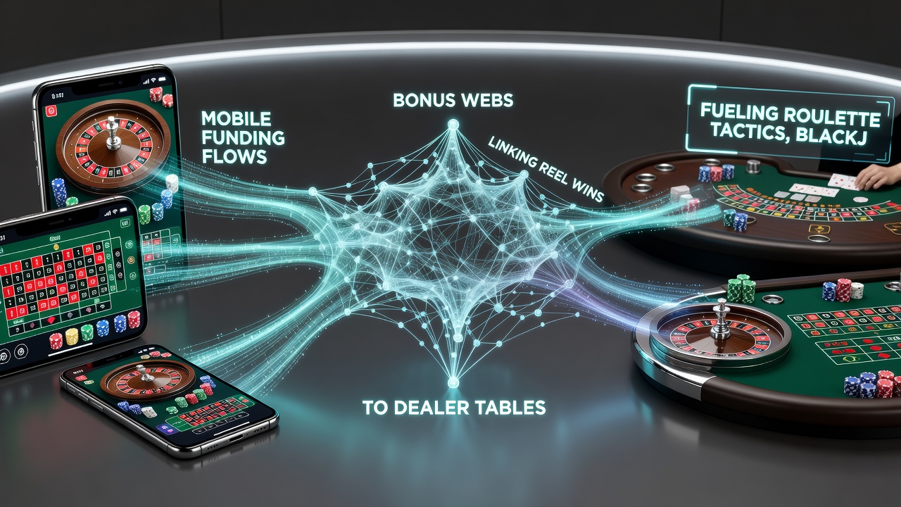 Round-the-clock support connecting mobile payments to roulette and blackjack rewards