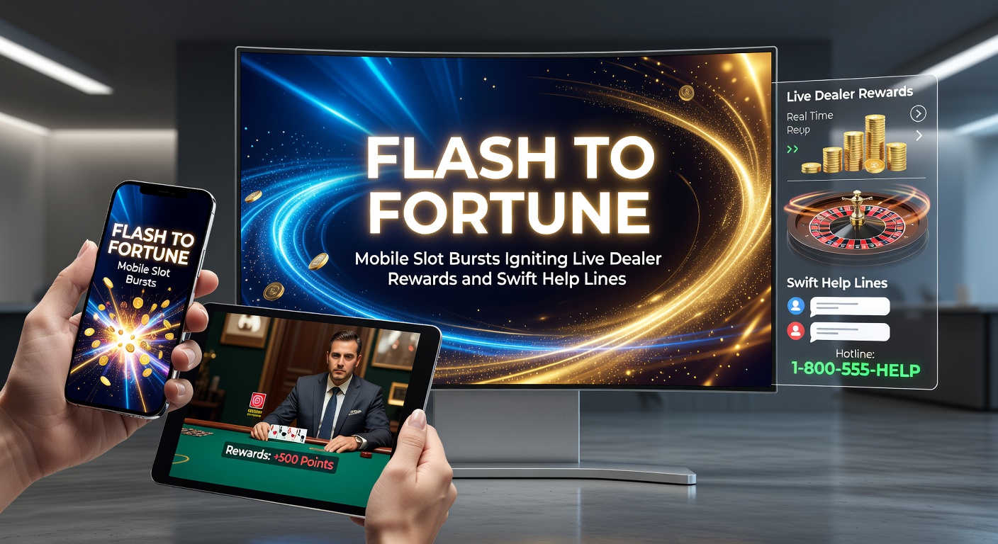 Vibrant mobile slot screen showing explosive burst symbols cascading into wins, with live dealer table preview in the background