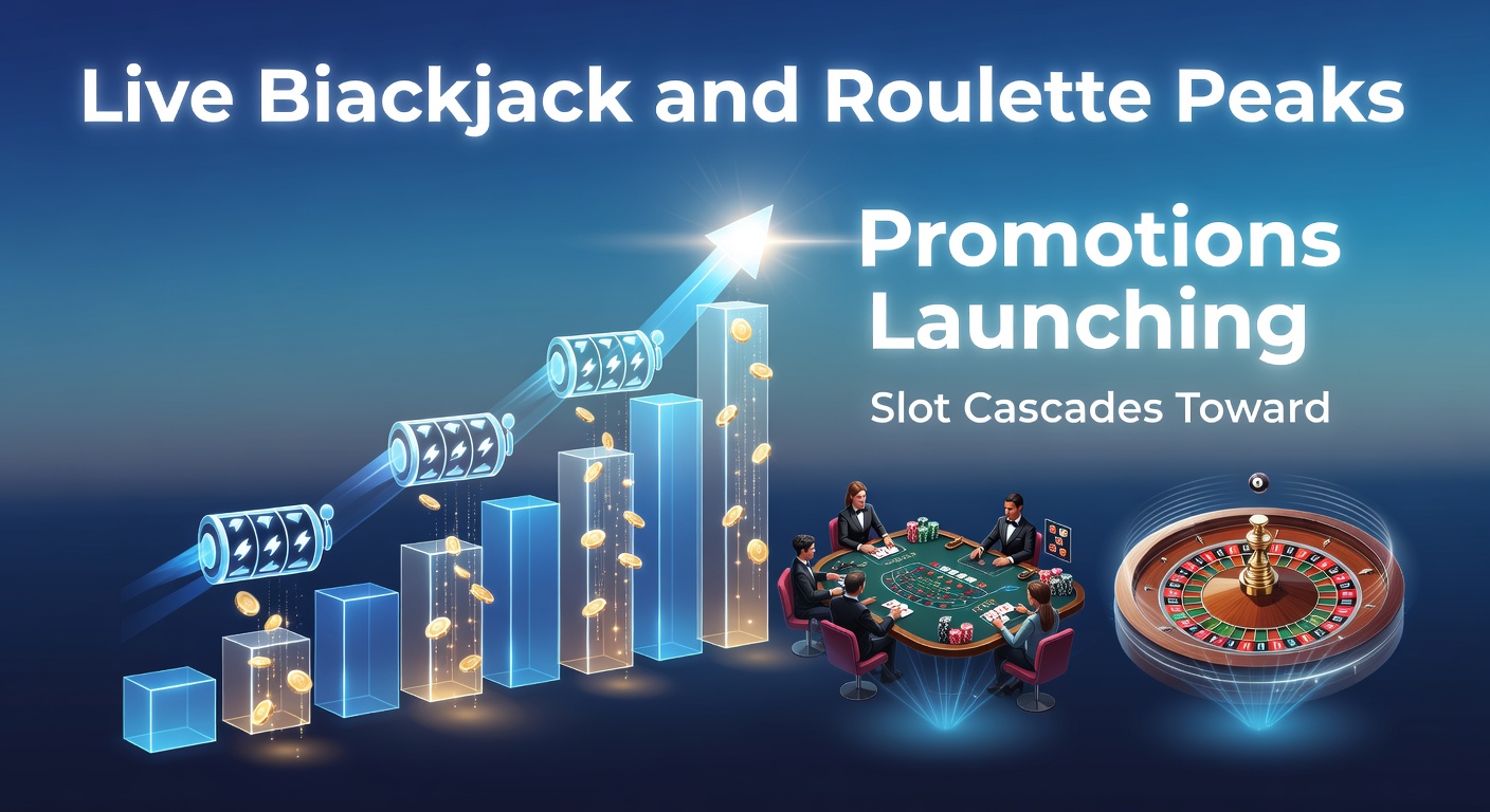 Vibrant mobile screen showing cascading slot wins transitioning to live blackjack table with dealer and chips
