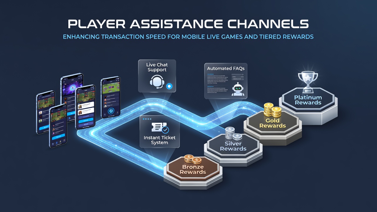 Dashboard view of tiered rewards progress alongside live dealer table with transaction history